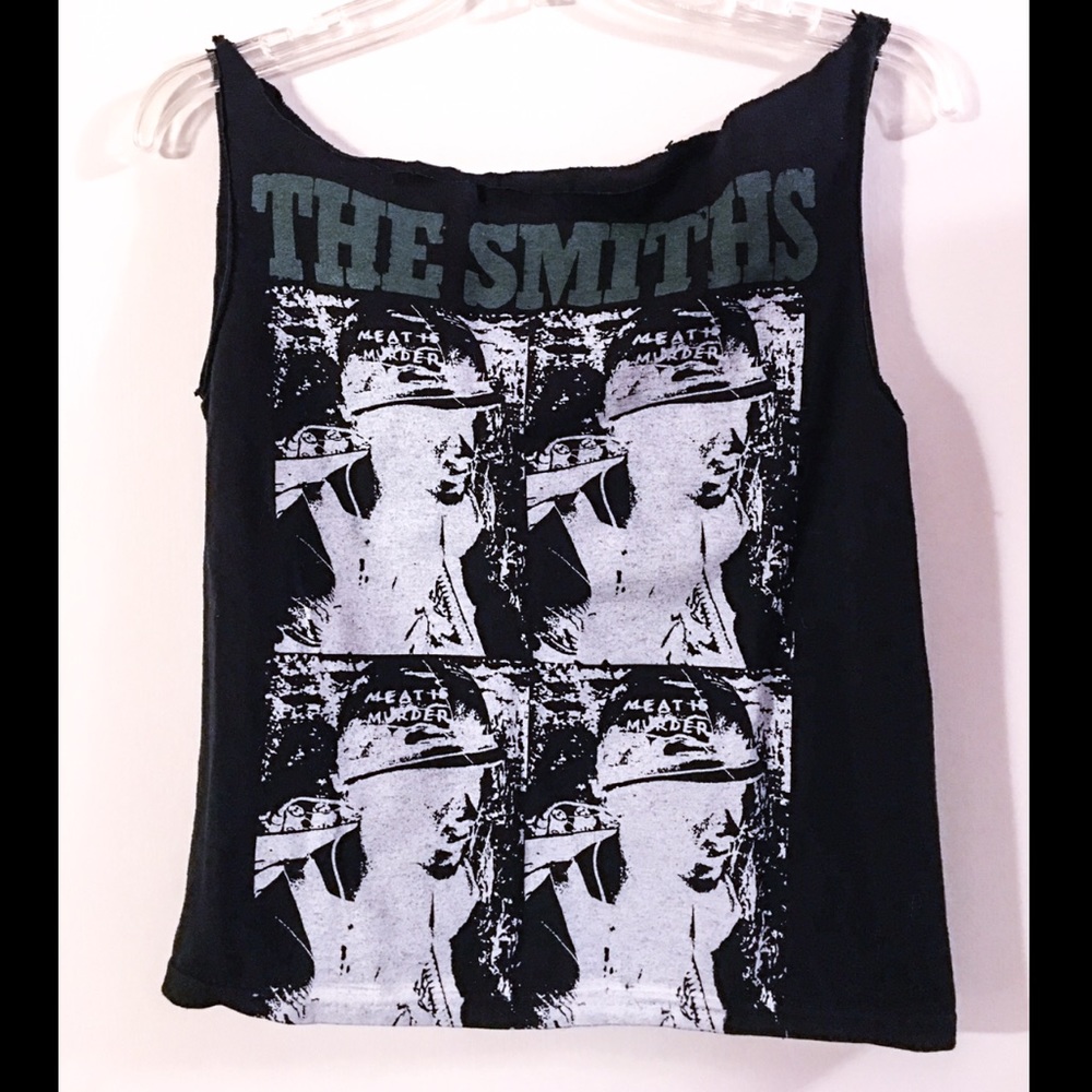 VINTAGE The Smiths Meat is Murder Distressed Shirt